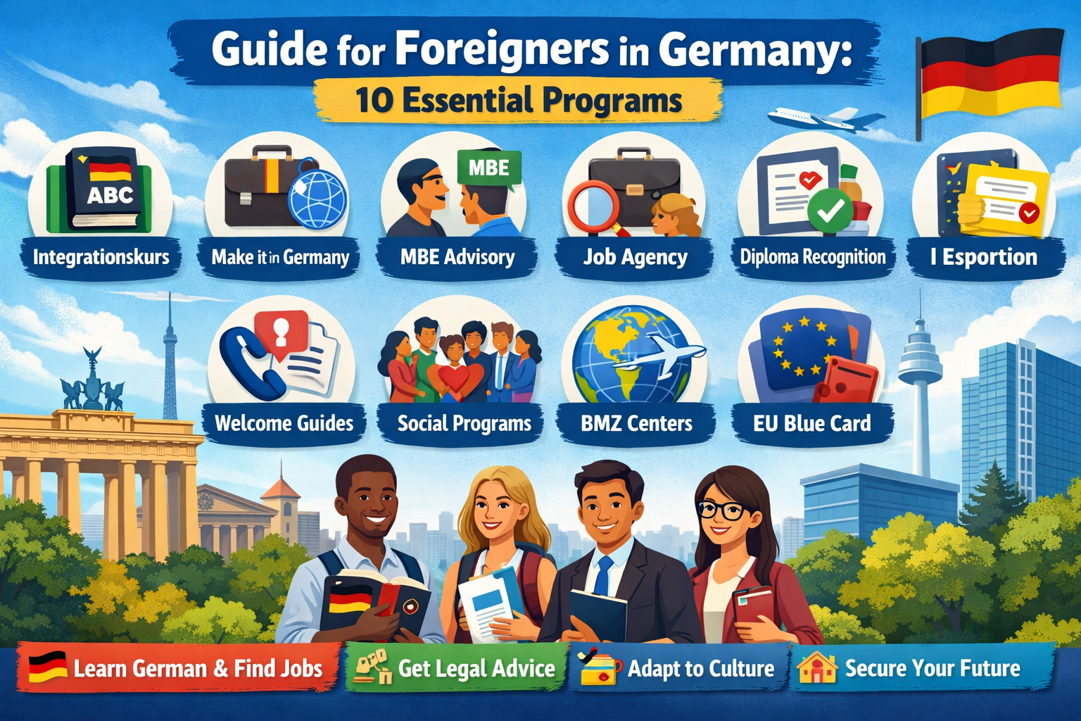 guide for foreigners in germany 10 essential programs