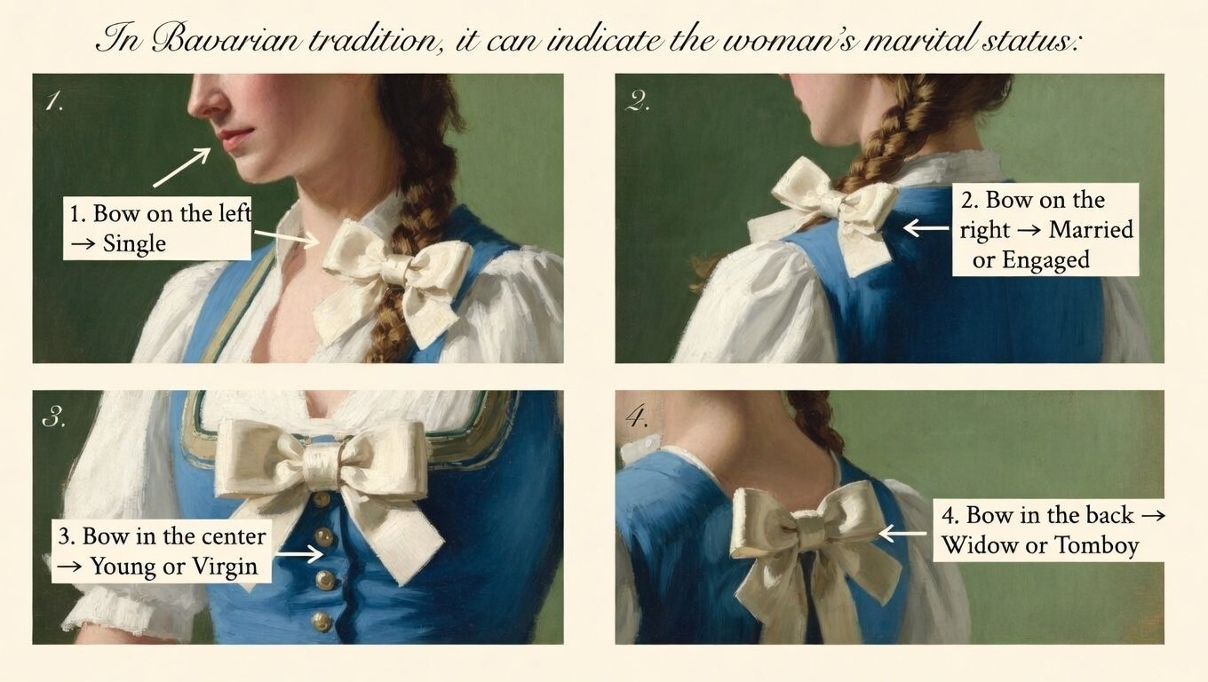 the peasant origins of bavarian costume the meaning of the dirndl bow