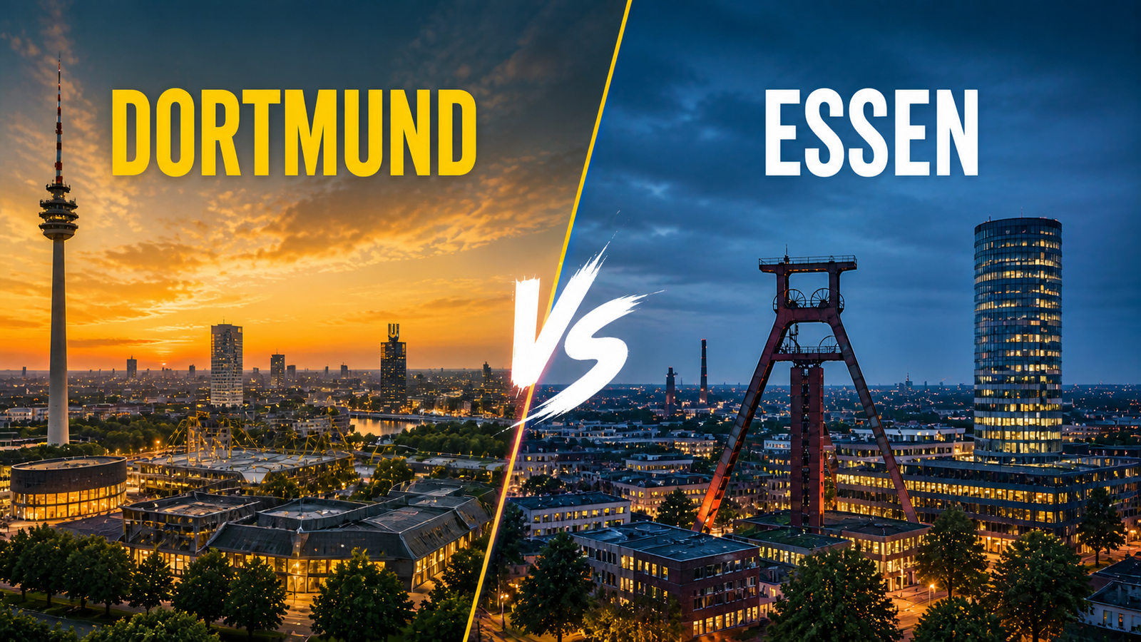 dortmund vs essen a comprehensive comparative portrait of two titans in the ruhrgebiet